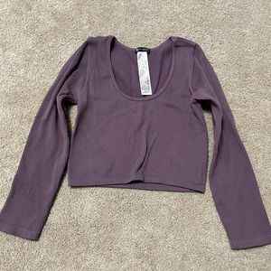 Zara ribbed crop top